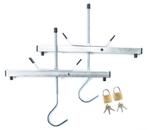 Ladderklem - imperiaal - met hangslot - tot 28 cm, Doe-het-zelf en Verbouw, Ladders en Trappen, Ophalen of Verzenden, Nieuw
