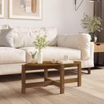 vidaXL Salontafel 87x48x35 cm massief grenenhout honingbruin, Minder dan 50 cm, 50 tot 100 cm, Verzenden, Nieuw