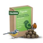Insect Fat Balls for Garden Birds - 75 pcs x 100 g with Free, Dieren en Toebehoren, Dierenvoeding, Verzenden