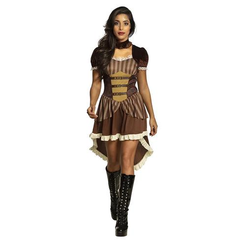 Steampunk Jurk Dames, Kleding | Dames, Carnavalskleding en Feestkleding, Nieuw, Verzenden