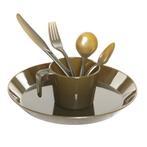 bord mok bestek set lexan lichtgewicht camping