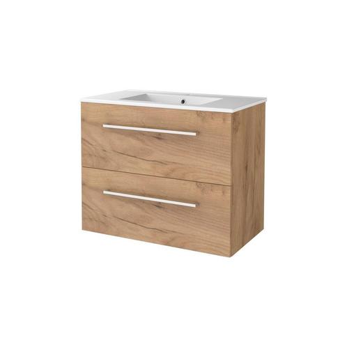 Badmeubelset Aquasplash Salt 80x46cm Met Grepen (Kleurkeuze), Doe-het-zelf en Verbouw, Sanitair, Ophalen of Verzenden