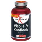 2+2 gratis: Lucovitaal Visolie & Knoflook 480 capsules, Nieuw, Verzenden