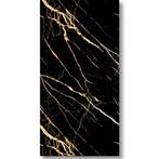 PVC Marmer Paneel Black Gold Glans 260x122x0,3cm, Nieuw