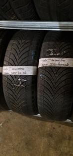2x 225-60-18 Kumho All Season 5.2mm €35 Per Band 225 60 18, Auto-onderdelen, Banden en Velgen, Ophalen, 18 inch, Gebruikt, All Season
