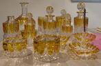 Art Deco Toiletset - Val Saint Lambert - Glas - 14 stukken -