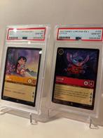 Disney - 2 Graded card - Lorcana - Lilo & Stitch - First, Verzamelen, Nieuw