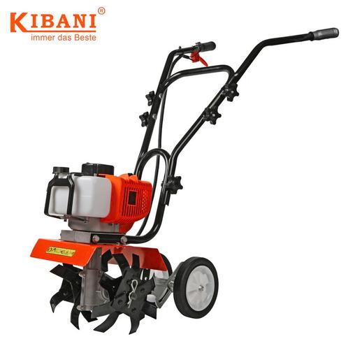 Kibani Mini Grondfrees Benzine - Tuinfrees Grond Frees, Tuin en Terras, Hand-tuingereedschap, Cultivator, Nieuw