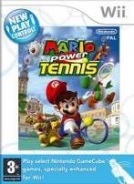 MarioWii.nl: New Play Control! Mario Power Tennis - iDEAL!, Ophalen of Verzenden, Zo goed als nieuw