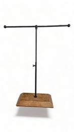 Display kleerhanger zwart hout en metaal