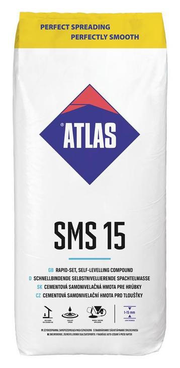 ATLAS SMS-15 EGALINE / EGALISEERMORTEL 1-15MM 25KG ZAK beschikbaar voor biedingen