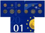 Nederland jaarset 2001 UNC, Postzegels en Munten, Bankbiljetten | Nederland, Ophalen of Verzenden