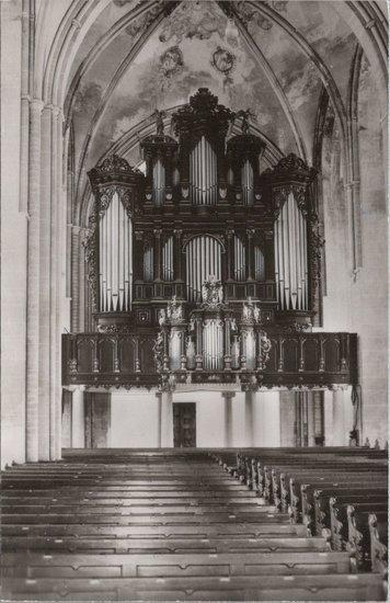 ZUTPHEN - Orgel St. Walburgskerk, Verzamelen, Ansichtkaarten | Nederland, Verzenden