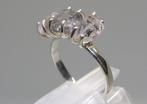 Herkimer Diamond Ring - Hoogte: 25 mm - Breedte: 20 mm- 3.02