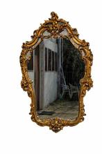 Spiegel - Hout, Glas - Spiegel met puist.