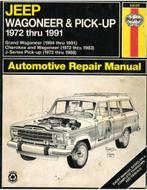 1972 - 1991 JEEP WAGONEER & PICK-UP VRAAGBAAK ENGELS, Auto diversen, Handleidingen en Instructieboekjes