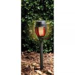 Benson Solar tuinlamp fakkel - Realistisch vlameffect - 4..., Tuin en Terras, Ophalen of Verzenden, Nieuw
