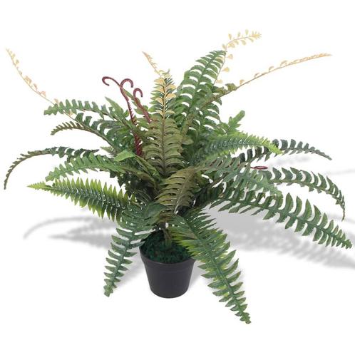 vidaXL Kunst varen plant met pot 60 cm groen, Huis en Inrichting, Woonaccessoires | Kunstplanten en Kunstbloemen, Nieuw, Verzenden