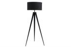 Elegante vloerlamp TRIPOD 142cm zwarte retro vloerlamp -, Huis en Inrichting, Lampen | Vloerlampen, Nieuw, Ophalen of Verzenden