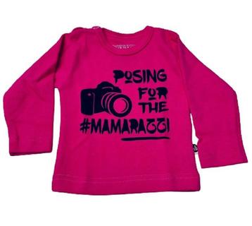 T-shirt Posing for the Mamarazzi - schattig shirt beschikbaar voor biedingen