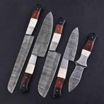 Keukenmes - Chefs knife - hout, hars en met de hand, Antiek en Kunst