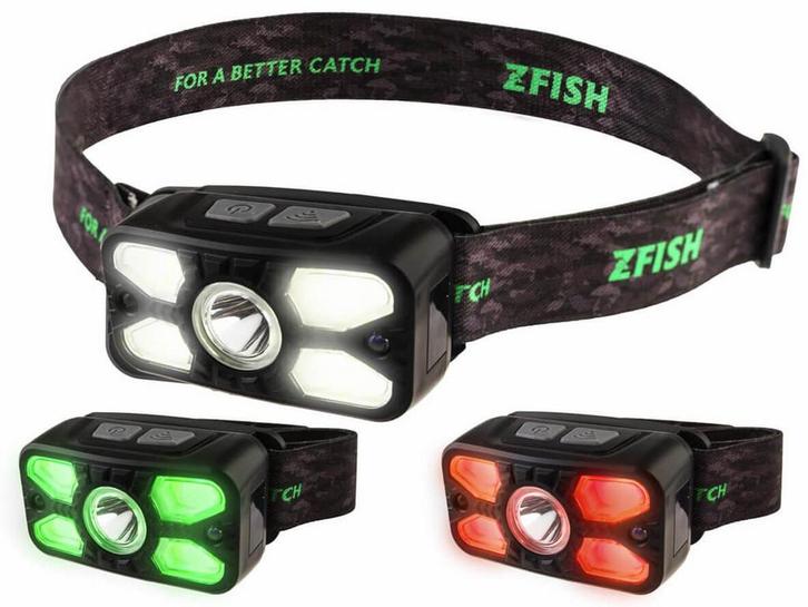 Oplaadbare Hoofdlamp 360 lumen + Opberghoes +, Watersport en Boten, Hengelsport | Roofvissen, Overige typen, Nieuw, Verzenden