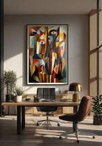 E. Pérez Lezcano - “Composición Cubista” XL (No Reserve), Antiek en Kunst