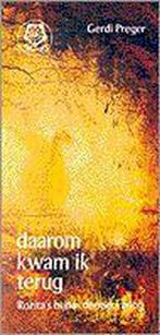 Daarom kwam ik terug / Ankertjes / 177 9789020207873, Verzenden, Gelezen, G. Preger