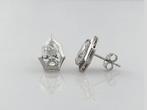 Oorbellen - 14 karaat Witgoud - 2.06ct. tw. Diamant, Sieraden, Tassen en Uiterlijk, Oorbellen, Nieuw