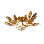 Vintage plafondlamp antiek goud 5-lichts - Linden, Huis en Inrichting, Verzenden, Nieuw, Classic-antique