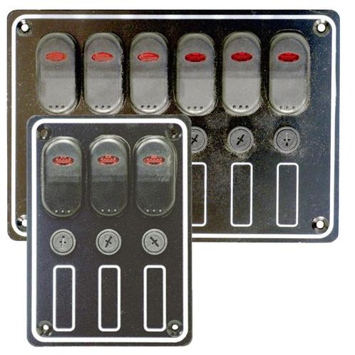 Schakelpaneel 12V met LED indicators, Watersport en Boten, Bootonderdelen, Nieuw, Zeilboot of Motorboot, Ophalen of Verzenden