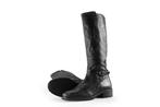 Manfield laarzen in maat 38 Zwart | 25% korting, Hoge laarzen, Verzenden, Zwart, Zo goed als nieuw