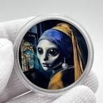 Kameroen. 1000 Francs 2025 – Girl with a Pearl Earring – 1, Postzegels en Munten