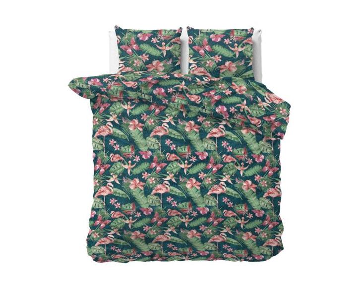 Sleeptime Elegance Summer Vibes 2 Groen - 240X200/220 + 2 x, Huis en Inrichting, Slaapkamer | Beddengoed