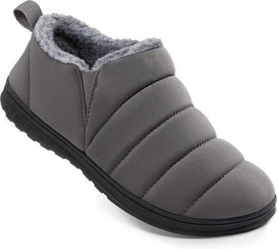 2dekans | Pantoffels Heren - Sloffen - Grijs - - 44/45, Kleding | Heren, Schoenen, Zo goed als nieuw, Ophalen of Verzenden
