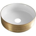 Wiesbaden Mondri Waskom Rond - 36x36x12cm - Glans, Doe-het-zelf en Verbouw, Sanitair, Ophalen of Verzenden, Nieuw