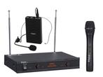 Ibiza VHF2H 2 Kanaals Draadloos Handheld En Headset, Muziek en Instrumenten, Microfoons, Verzenden, Nieuw, Overige typen