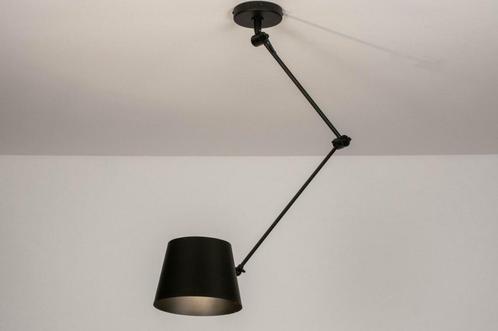 Rietveld Hanglampen - Zwart - Metaal, Huis en Inrichting, Lampen | Hanglampen, Verzenden