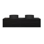 Gliss Design Onderkast Ares 180 cm Charcoal, Doe-het-zelf en Verbouw, Sanitair, Ophalen of Verzenden, Nieuw, Bad