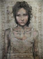 Jacqueline Klein Breteler - “No escape.”-painting on a