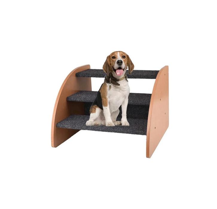 MaxxPet Hondentrap - easy step - 42x39x30cm - grijs (Dier), Dieren en Toebehoren, Honden-accessoires, Nieuw, Verzenden