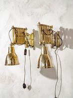 Schaarlamp (2) - Brons, Koper - Set Schaarlampen