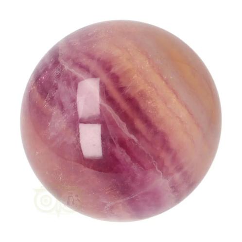 Regenboog Fluoriet Bol nr 32 - Ø 6.09 cm - 371 gram, Sieraden, Tassen en Uiterlijk, Edelstenen, Nieuw, Verzenden
