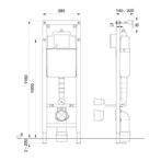 Xs Toiletset 03 Megasplash Basic Smart Met Bril En Drukplaat, Ophalen of Verzenden, Nieuw