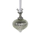 decoratie bal gewei zilver 10cm, Huis en Inrichting, Verzenden, Nieuw