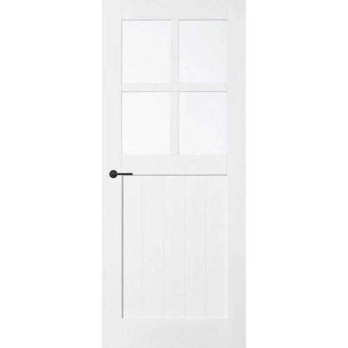 Skantrae  SKS2516 Barndeur 83x211,5 (Stomp), Doe-het-zelf en Verbouw, Deuren en Horren, Nieuw, Glas, Hout, Binnendeur, 200 tot 215 cm