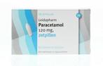 Paracetamol kind 120 mg Leidapharm - 10 zetpillen, Nieuw, Verzenden