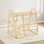 TRUUSK Indoor Klimrek 6-in-1 - Glijbaan - Klimstangen - Klim, Verzenden, Nieuw