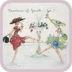 Vierkante onderzetter - Fountain of Youth, Nieuw