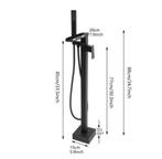 Vrijstaande Badkraan met Handdouche 360°, Verzenden, Nieuw
